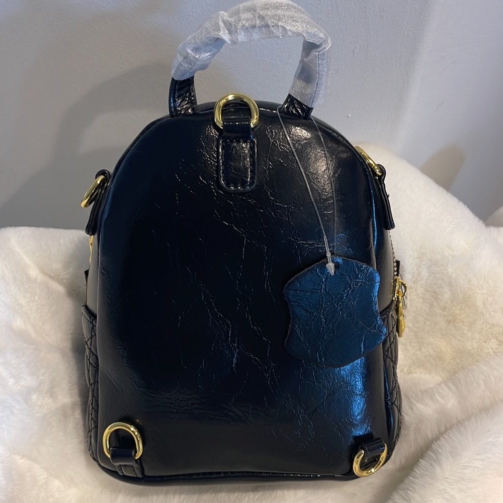 Mini Owl leather Backpack - Picture 3 of 4